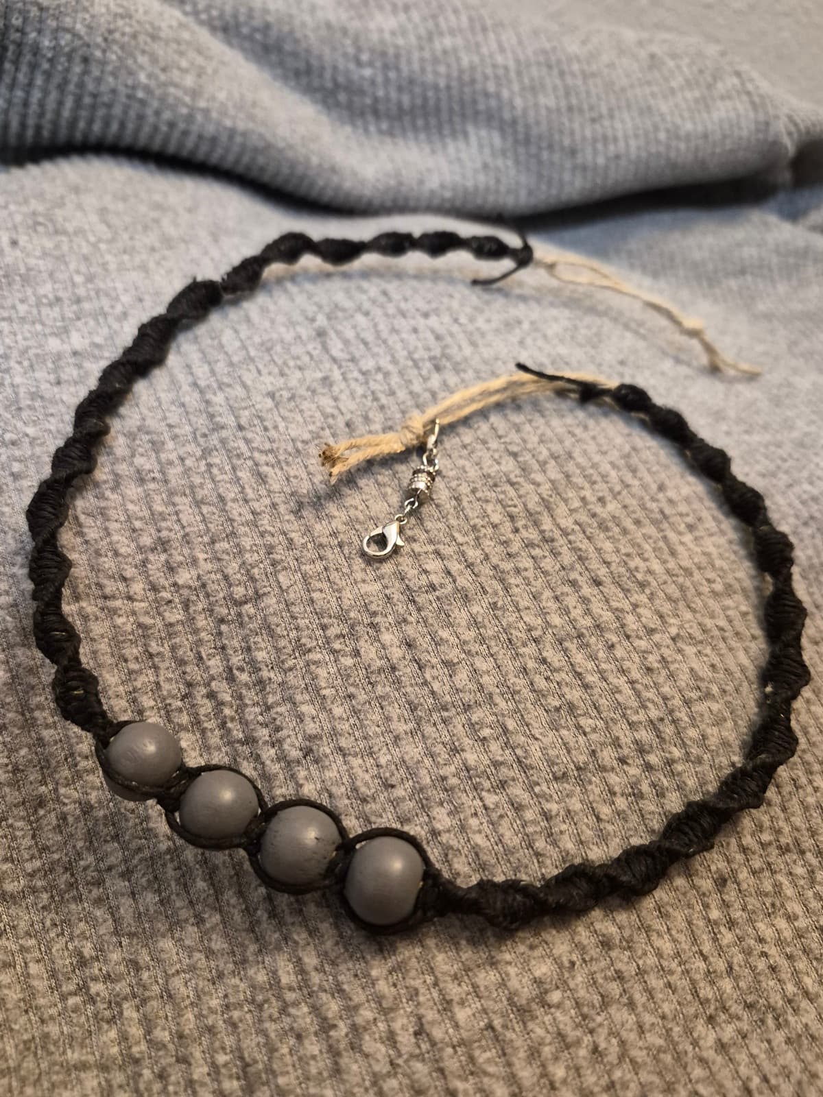 Onyx Bead Choker