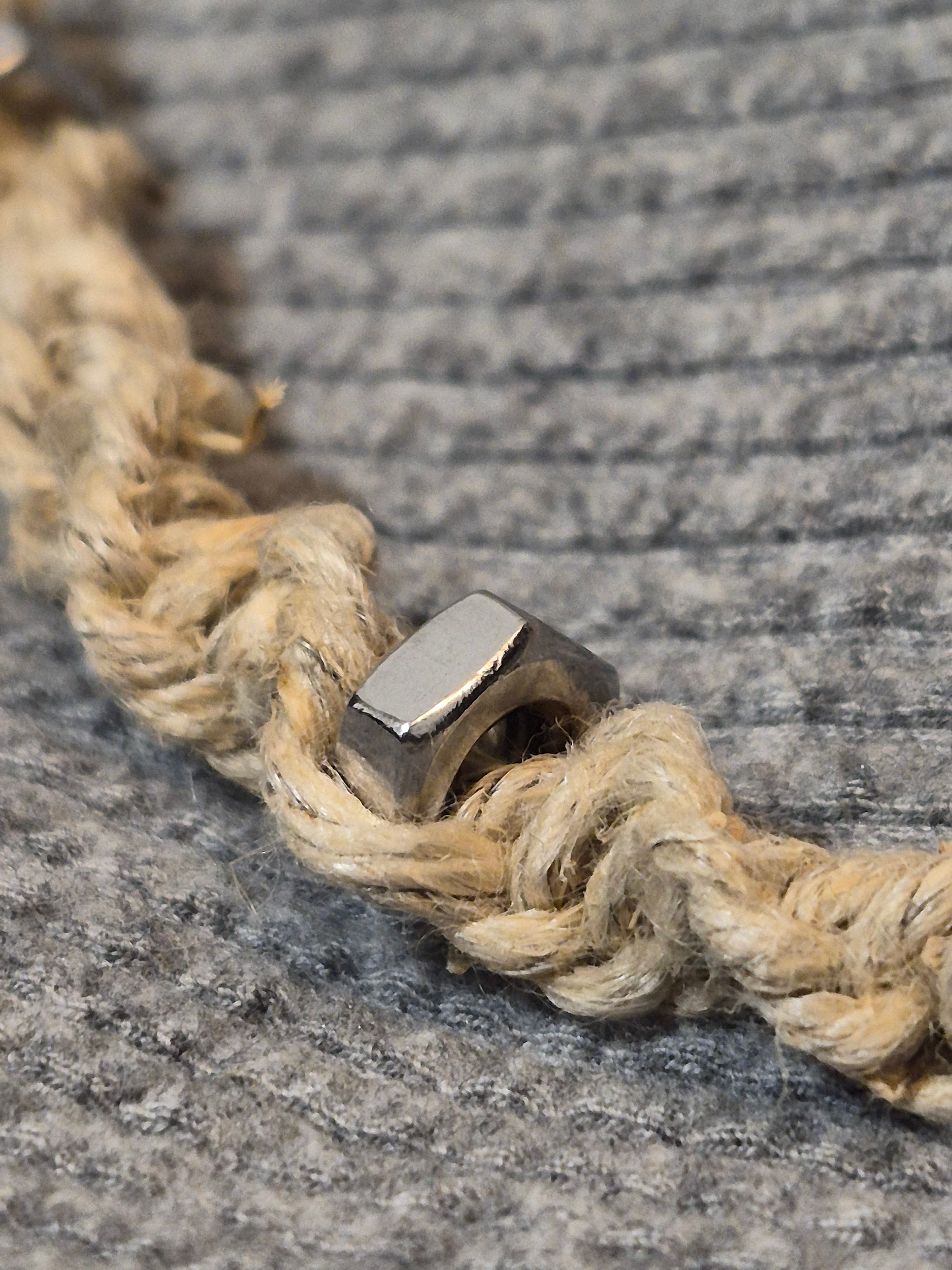 Twisted hemp lanyard — view 5